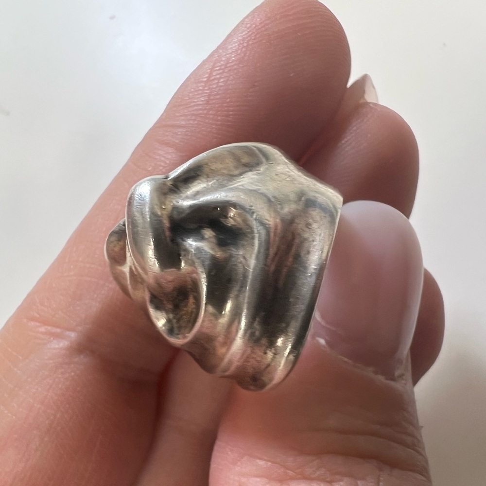 Vintage Sterling silver ring - Picture 4 of 15